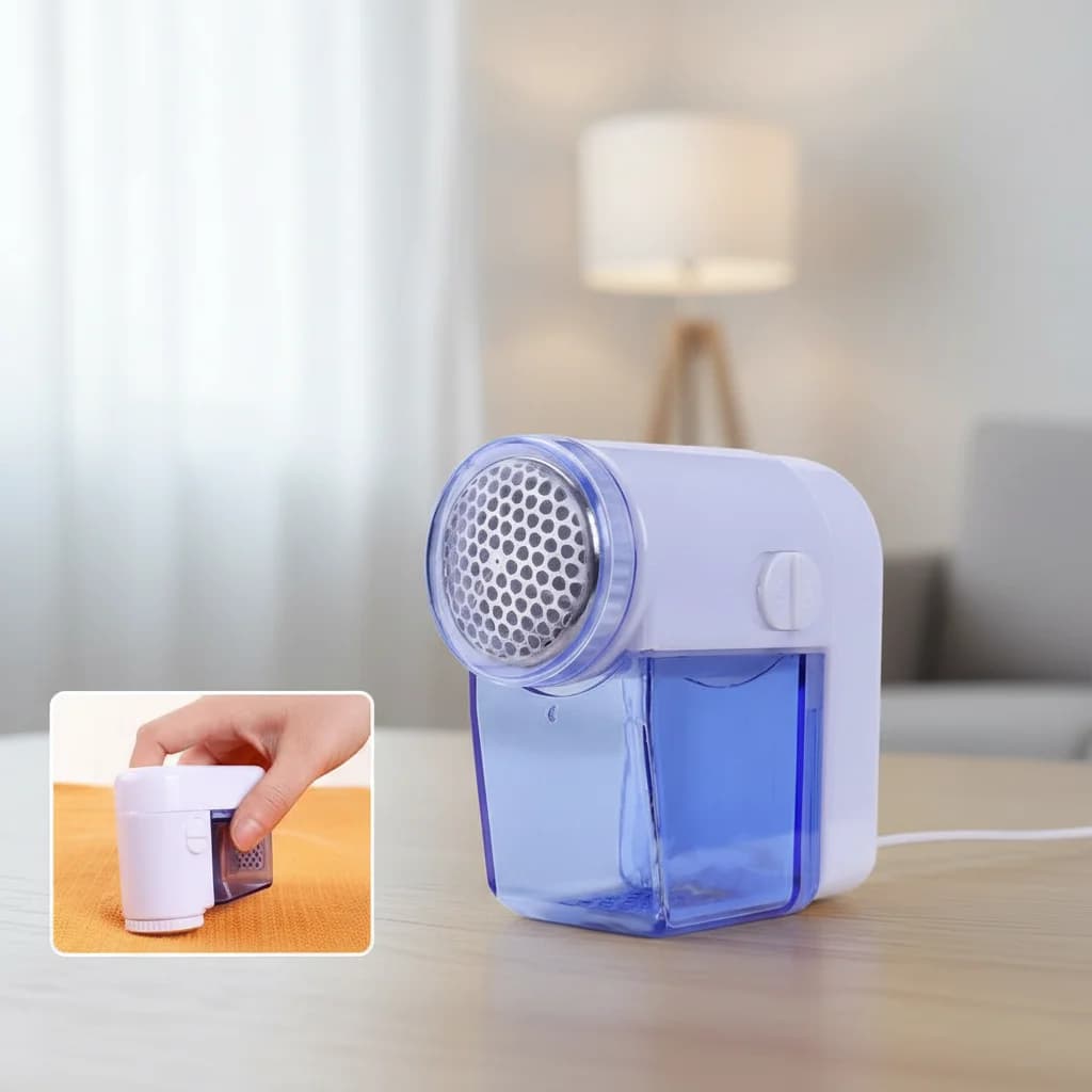 Mini Levapelucchi Elettrico a Batteria per Tessuti, Maglioni e Vestiti, Rimuovi Pelucchi e Fiocchi per Uso Domestico, Dropshipping 1 Pezzo