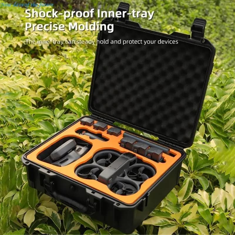 Storage Box Large Capacity Waterproof Case for Avata 2 Portable Organizers Pouches Wear-resistant Bag E65A