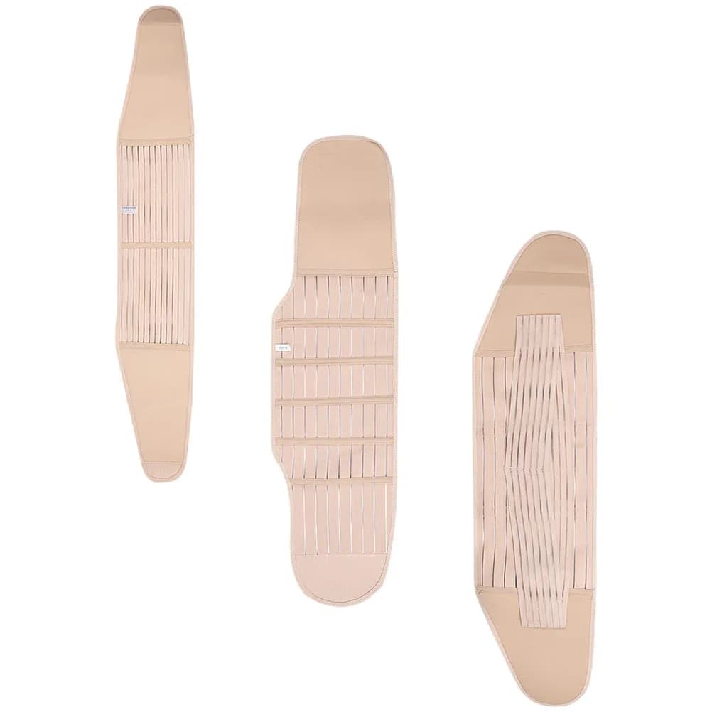 Set di 3 Fasce Post-Parto Professionali, Cintura Addominale Resistente all'Usura, Comoda Cinghia per Dimagrimento, Accessorio per Puerperio