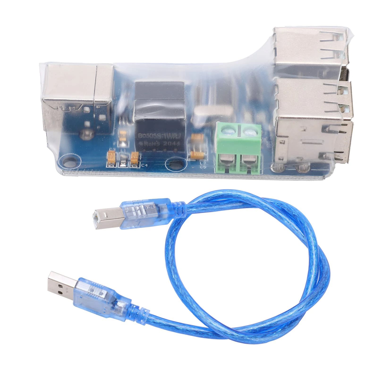 Modulo HUB isolatore USB a 4 canali, scheda di protezione per accoppiamento, componente elettronico ADUM3160
