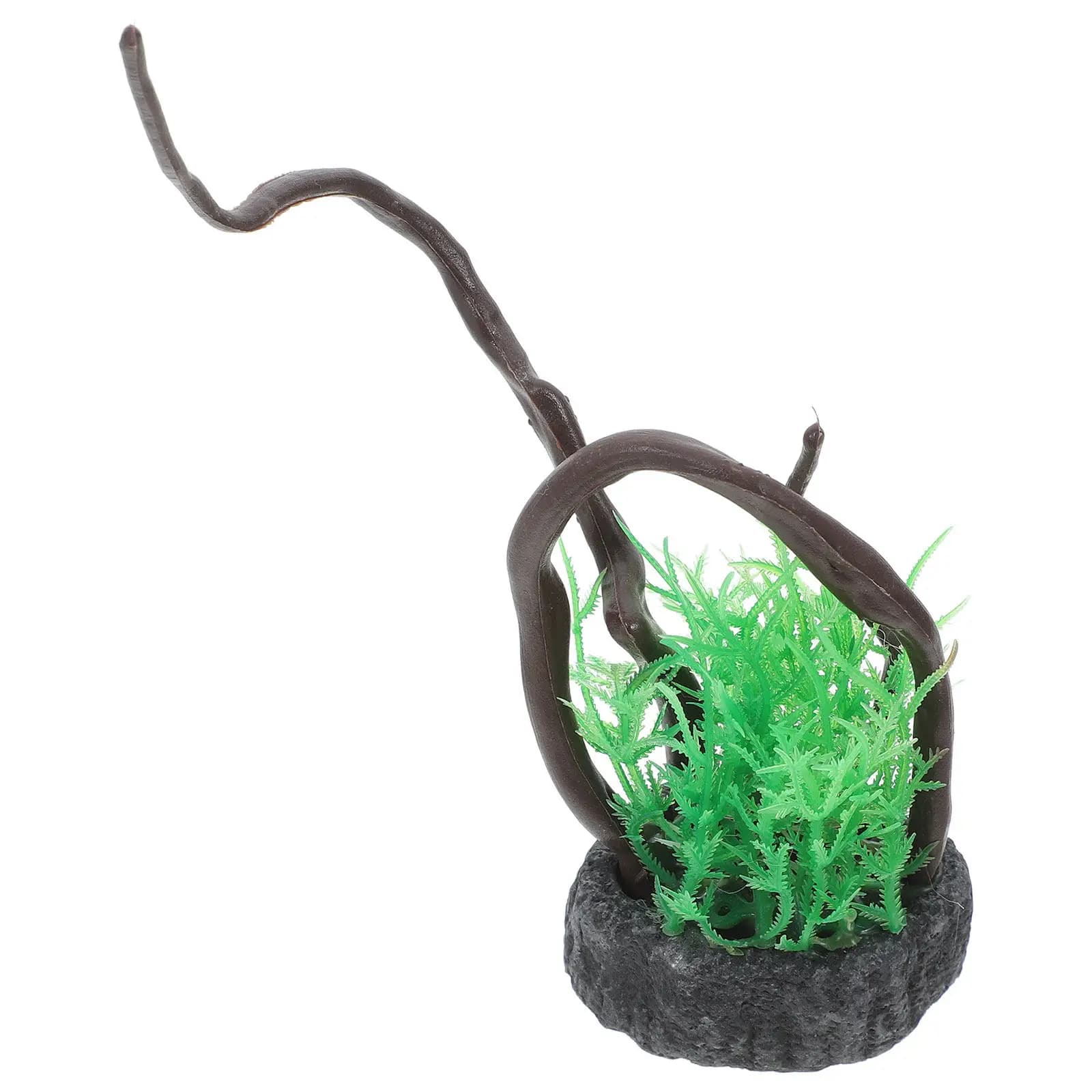 Realistic Artificial Aquarium Plants Set Lifelike Fish Tank Decor Safe for Fish and Water Easy Install Versatile Turtle Tank