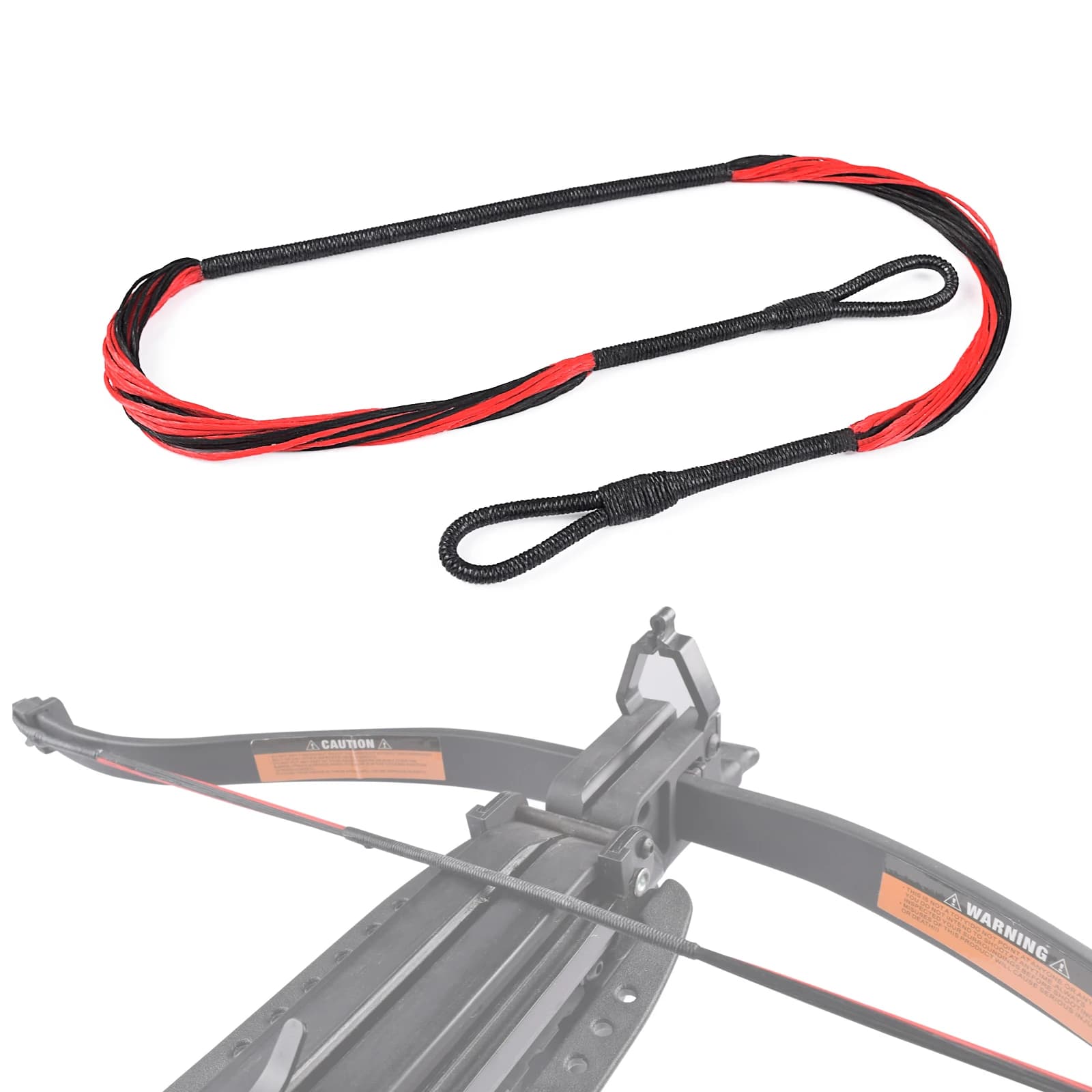 Corda per balestra per tiro con l'arco da 17,52 "0.025" 1600D 20 fili universali per corde per balestra Sport all'aria aperta Tiro Caccia