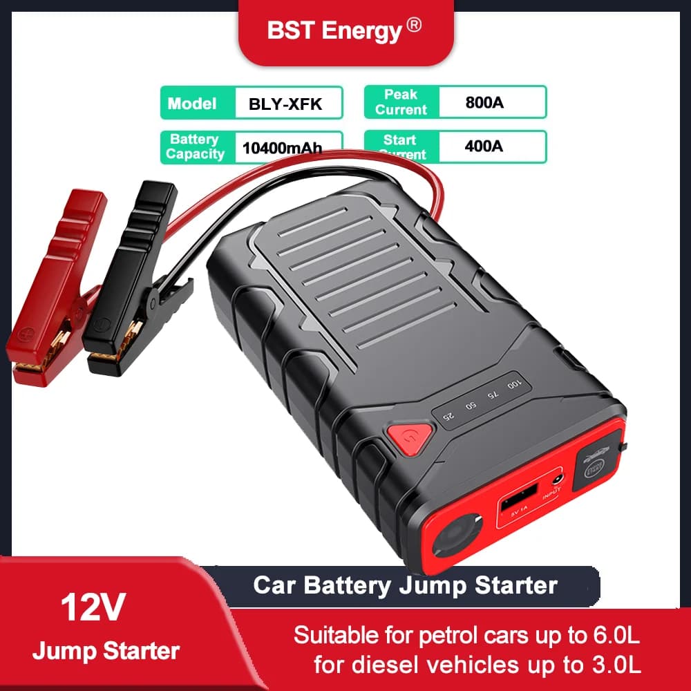 12V 800A Auto Salto di Avviamento 10400mAh Caricabatteria Per Auto Portatile Salto di Avviamento Per Benzina Diesel Auto Camion Motore Del Veicolo Motore