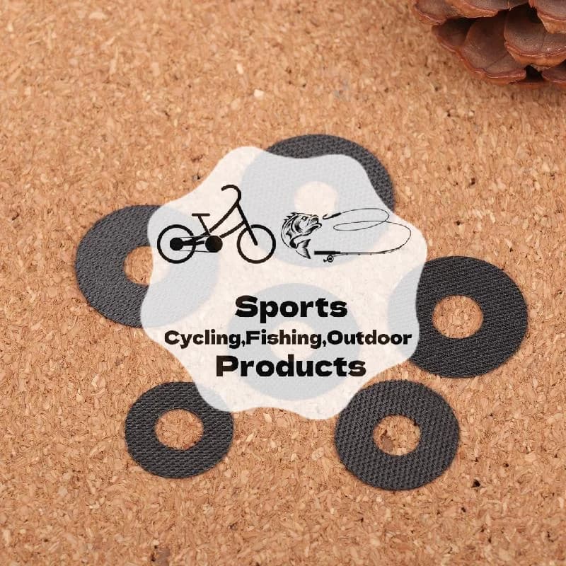 Reel Brake Pads Reel Washer 5MM Carbon Cloth Fiber Drag Fishing Reels 6 Sizes Available For Baitcasting Drum Reels Fishings Tool