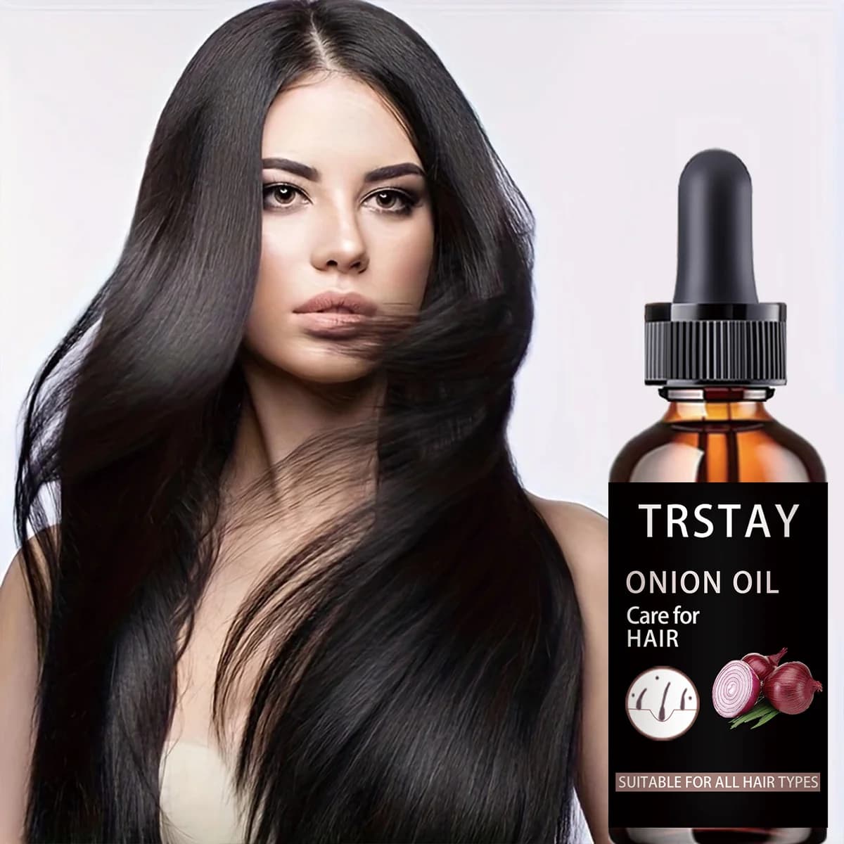 Olio di cipolla per la crescita dei capelli trattamento per capelli Alopecia per il trattamento delle donne Spray per capelli a crescita rapida olio essenziale proteggere