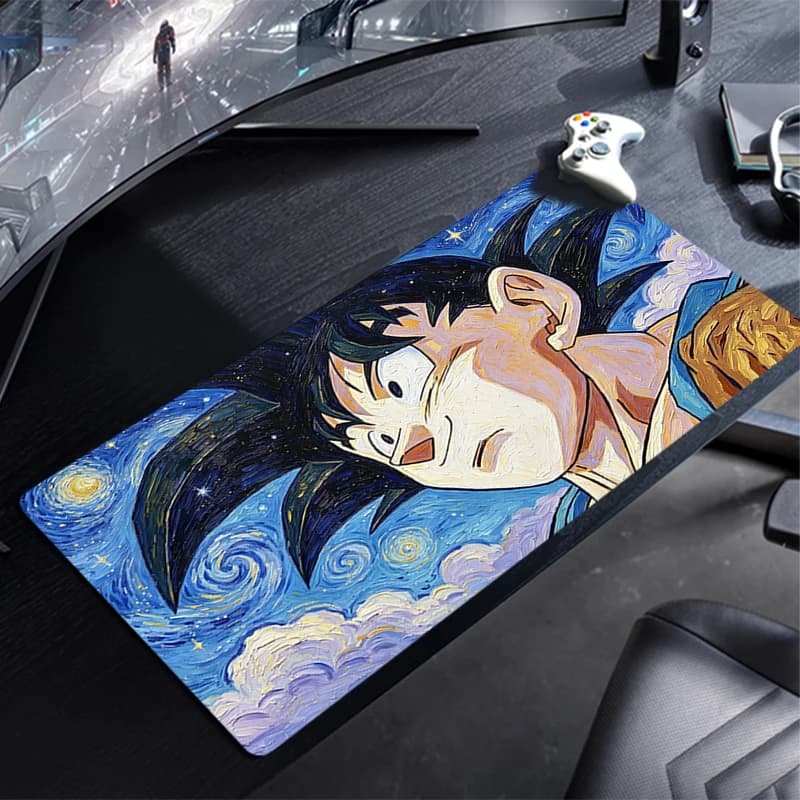 Mouse Pad Anime Dragon Ball Rubber Table Large Gamer Xxl Desk Mat Computer Keyboard Gaming Accessories Carpet Mousepad