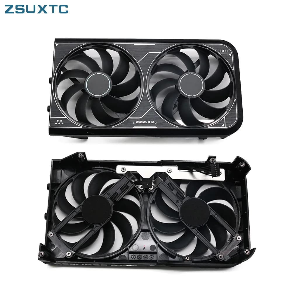 90MM 6Pin CF9010U12D T129215SU RTX4060 Cooling Fan For ASUS Dual GeForce RTX 4060 8GB DUAL OC V2 Video Card Fan