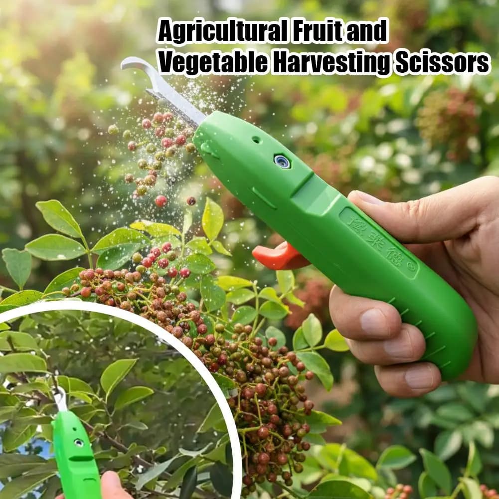 Pruning Shears for Gardening Agricultural Tools Harvesting Scissors for Picking Grapes Fruit Flowers Peppercorns Thinning