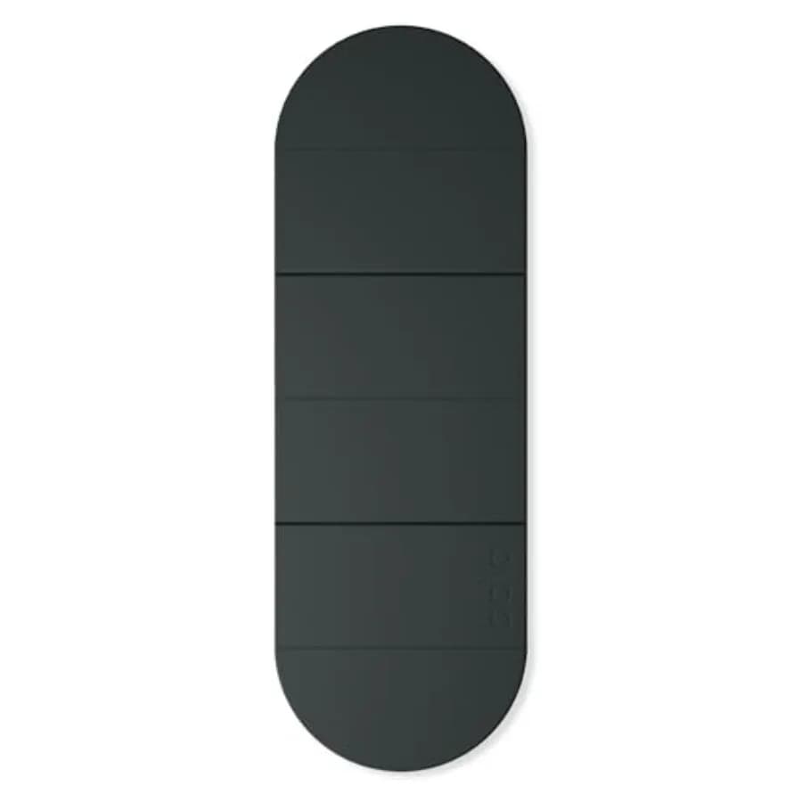 Tappetino Compatto per Allenamento in Palestra, Spessore 12MM, Antiscivolo, Assorbente, per Yoga, Pilates, Esercizi di Core Training e Fitness Domestico