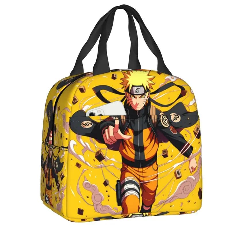 N-Narutoes Uzumakis Naruto Thermal lunch bag, lunch container with thermal insulation, for work, school, travel, food container