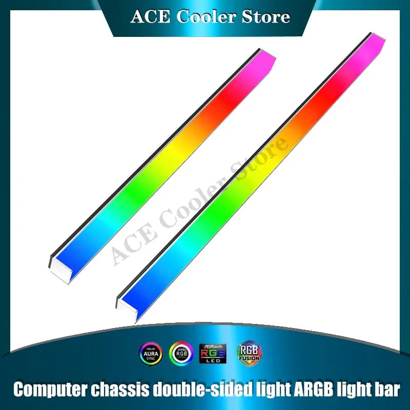 Barra magnetica per illuminazione a LED RGB per decorazione armadio PC A-RGB Inquinamento Atmosfera Sinfonia 30/40CM 12V/5V ASUS AURA SYNC