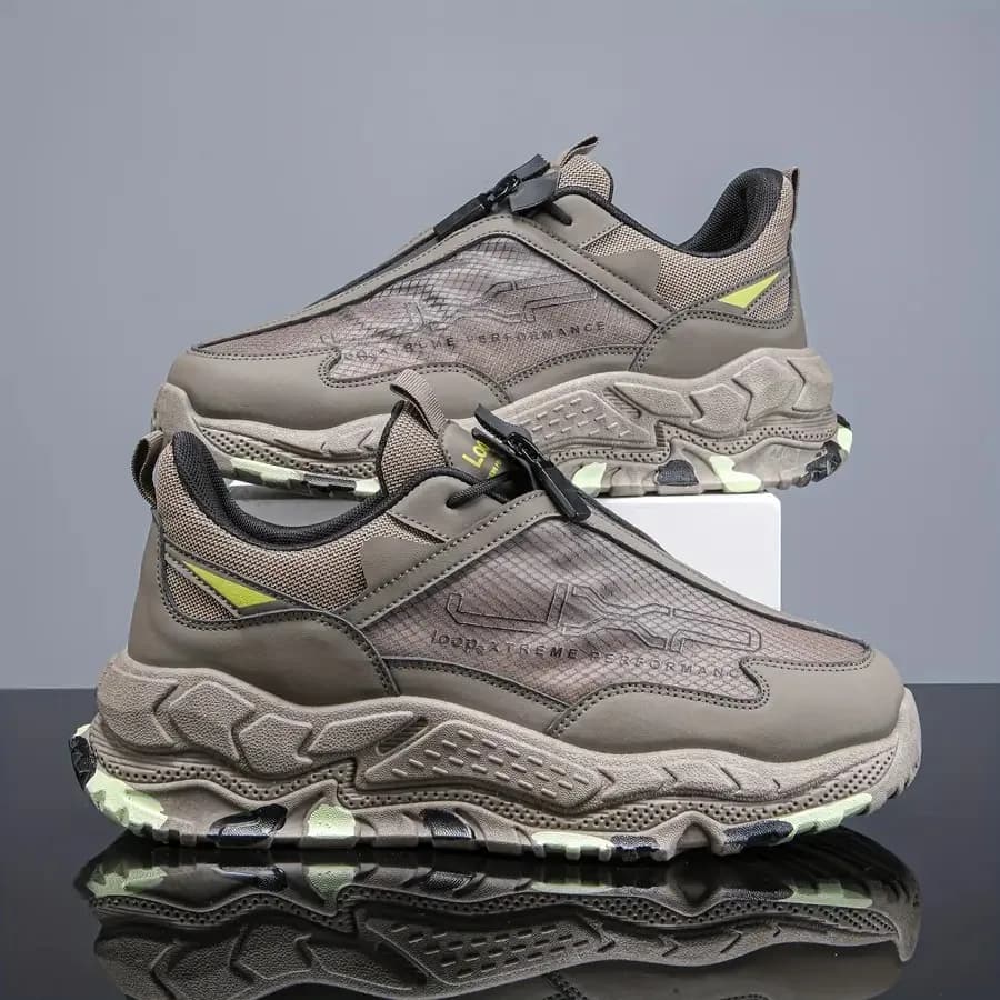 Sneakers Casual da Uomo • Suola Spessa alla Moda • Scarpe da Corsa con Rialzo Interno