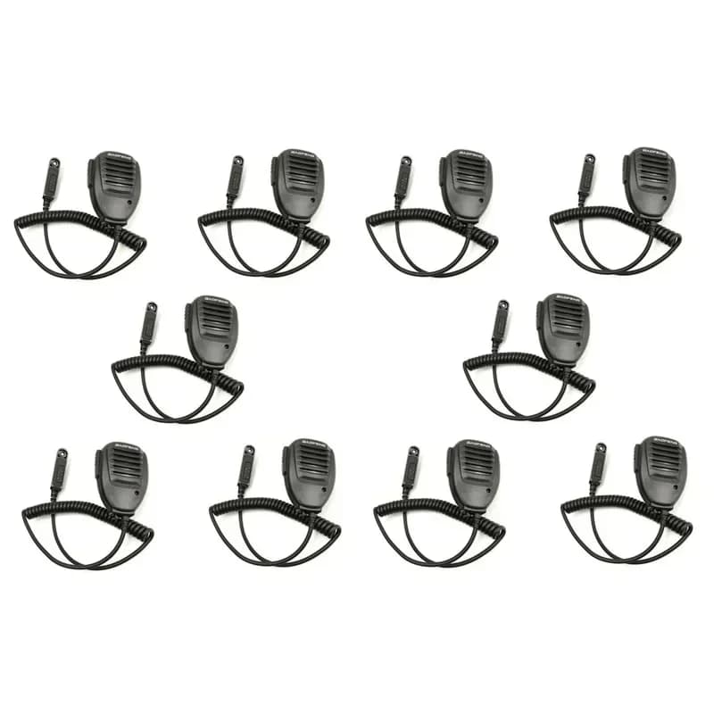 10PCS Microfono altoparlante PTT impermeabile resistente per Baofeng BF-UV9R UV9R BF-A58 BF-9700 UV-9R Plus Radio Walkie Talkie