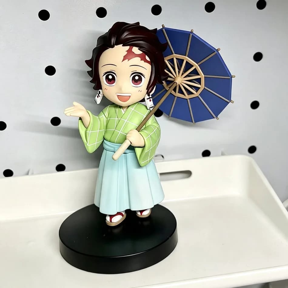 Demon Slayer Rainy Season Series Blind Box A&B Q-Version Anime Figure Model Ornament Gift