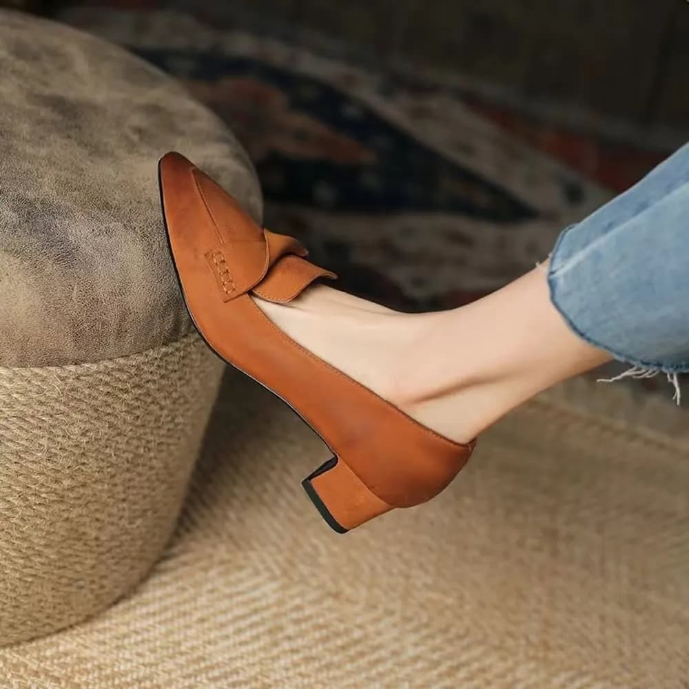 Women's Shoes 2025 Mocassini Women's Summer Footwear Mocassini Shape Black Young For Sale Spring Non-slip