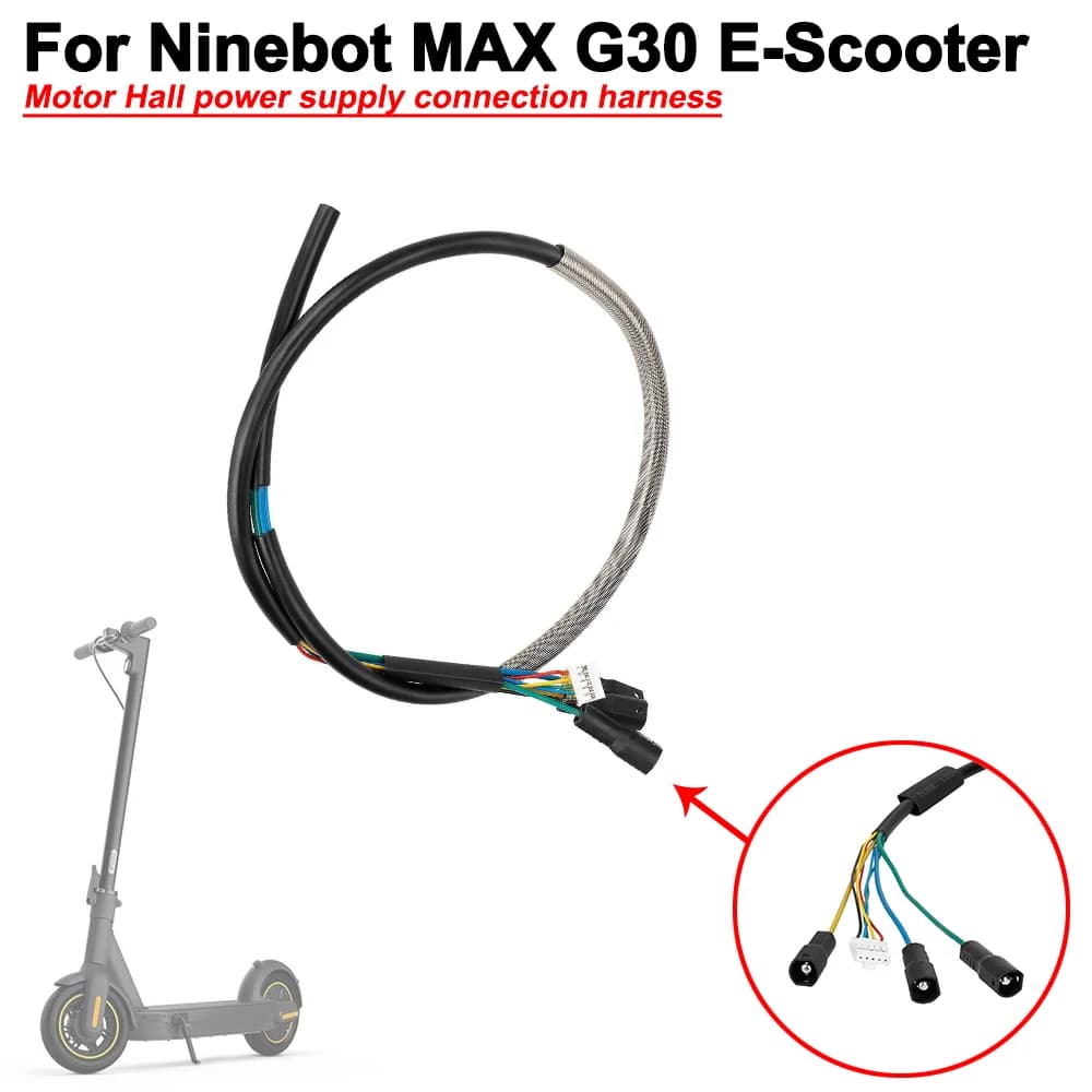 Cavo motore motore scooter per Ninebot MAX G30 Scooter elettrico ruota pneumatico linea di filo accessori per parti ciclistiche