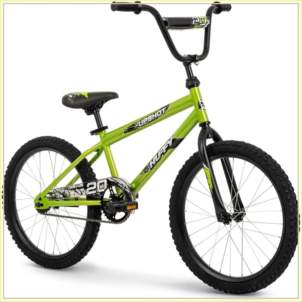 20 Inch Kids Bike with BMX Style, Removable Training Wheels, Adjustable Seat, Single Speed, Coaster Brake, Easy Assembly, Durable Steel Frame