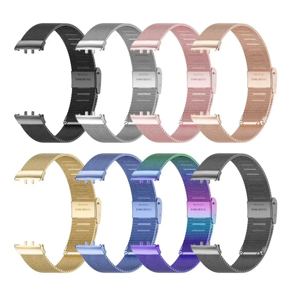 Nuovo cinturino per orologio intelligente da polso con cinturino di ricambio in acciaio inossidabile con cinturino in metallo per Samsung Galaxy Fit3
