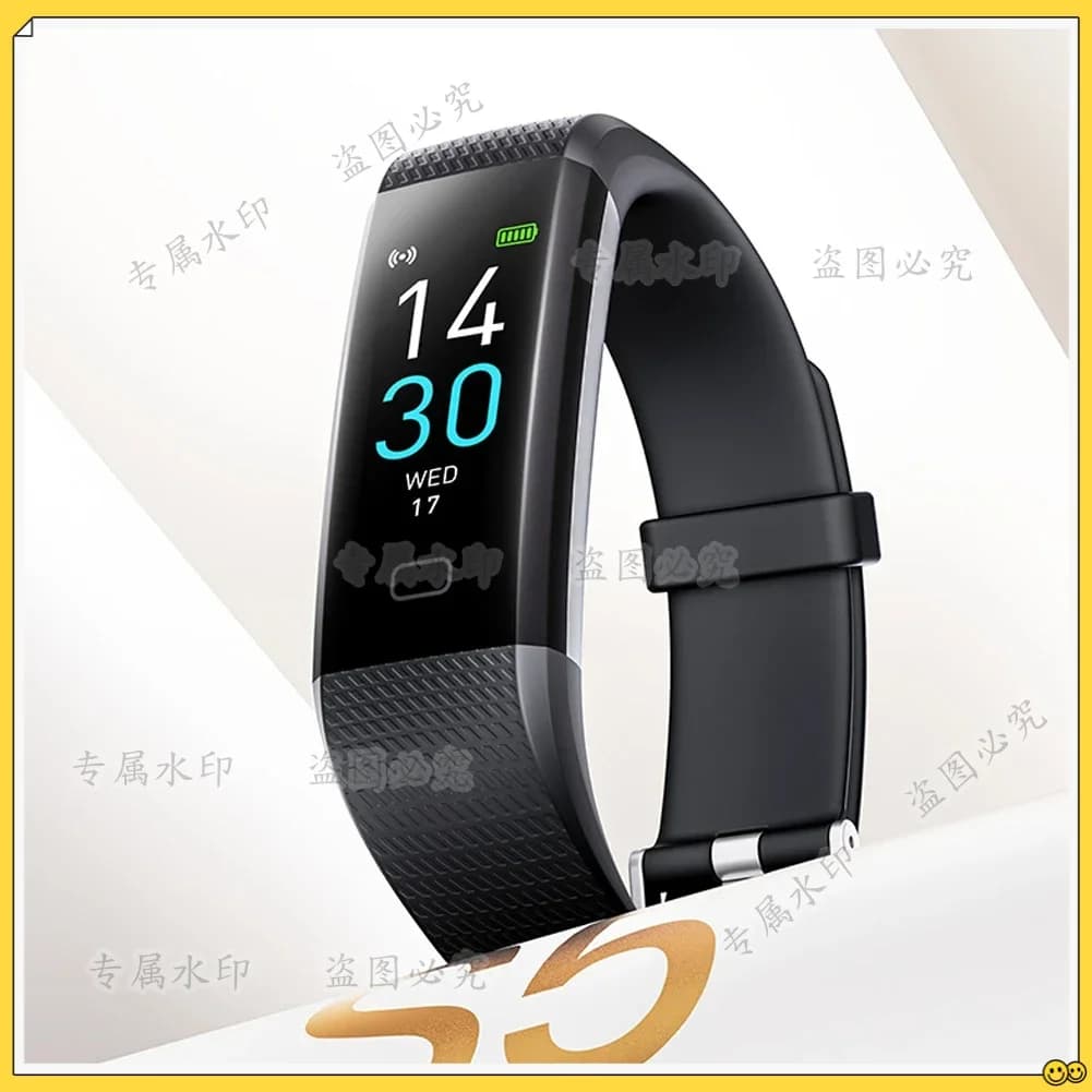Orologio intelligente multifunzione per bambini, braccialetti fitness, monitoraggio della temperatura corporea, della frequenza cardiaca e della pressione sanguigna, braccialetto per bambini