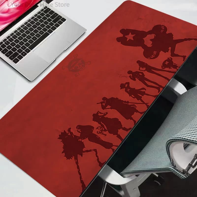 Tappetino per Mouse One Piece, Grande, per Gamer, Computer, Notebook, PC, Accessori da Gaming, Tappetino per Tastiera, Durevole