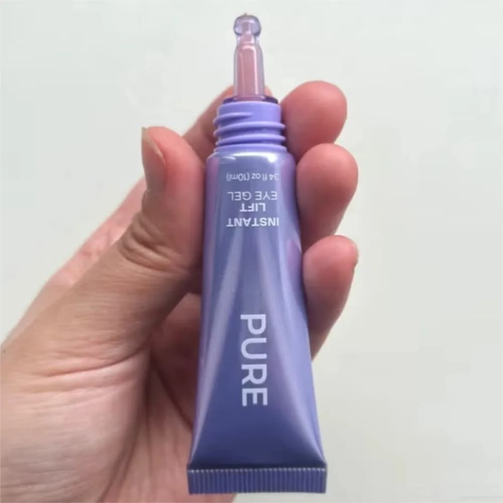 Crema Contorno Occhi Originale al Collagene, Gel Occhi Effetto Lifting Istantaneo PURE, Elimina il Gonfiore e Riduce Linee Sottili e Rughe