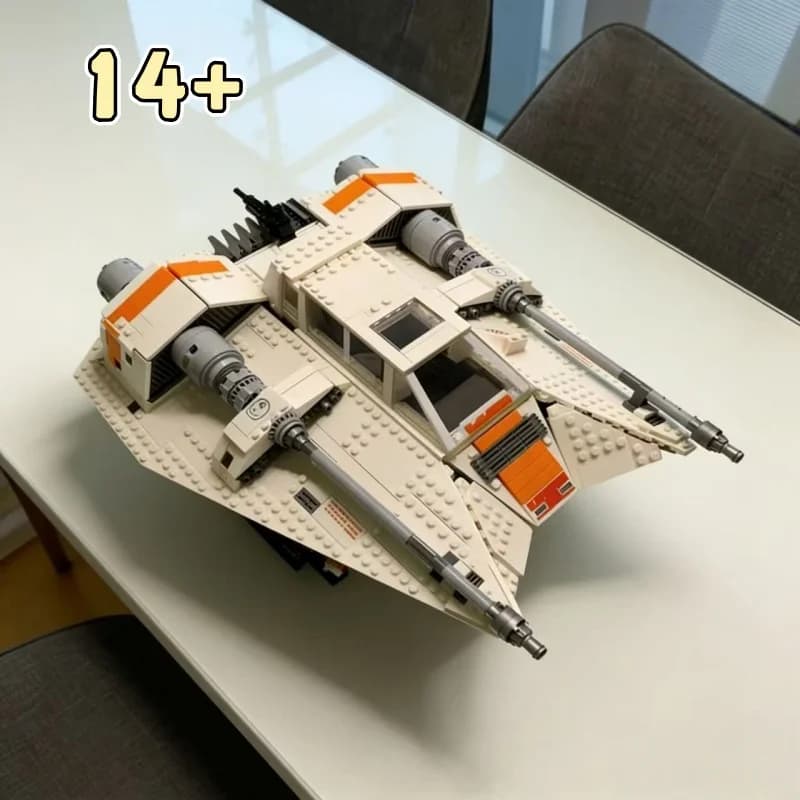 Disponibile 1703 Pezzi Set Regalo per Feste Compatibile con 75144, Auto delle Nevi Fai-da-Te in Mattoncini, Giocattoli per Regali di Compleanno