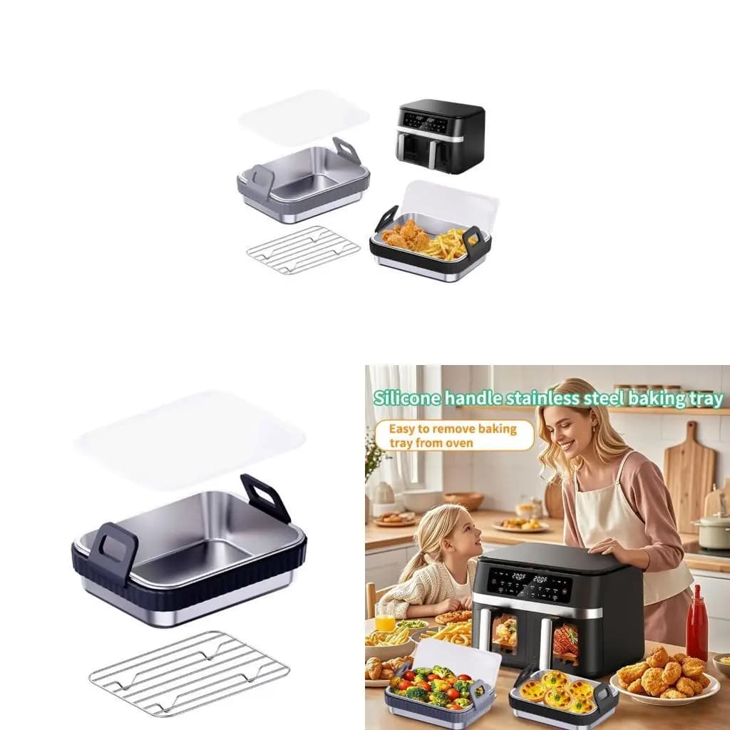 M6CB Air Fryers Basket Liners Stainless Steel Air Fryers Liner Air Fryers Accessories