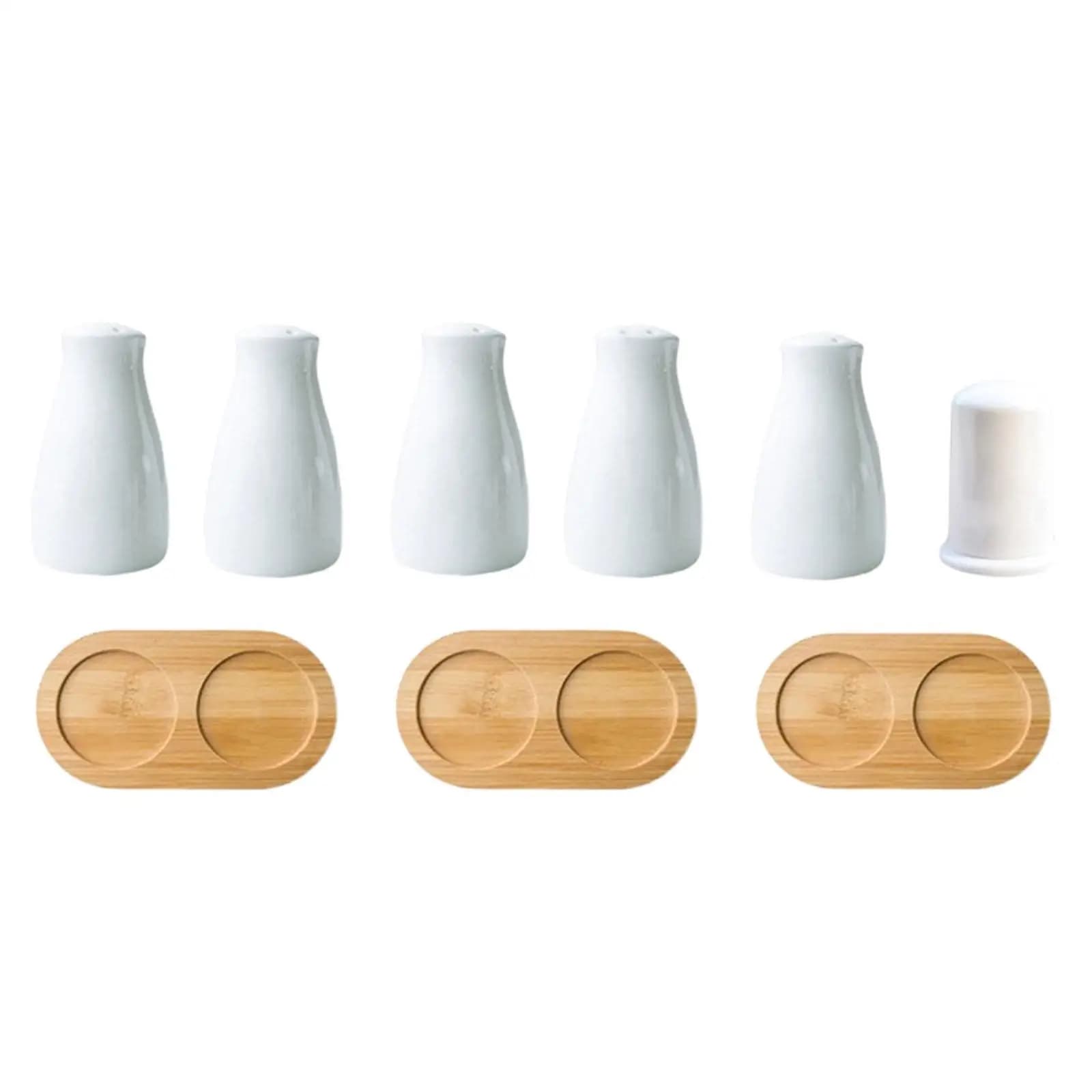 Sali e pepe, Saliera, Con Vassoio, Gadget da Cucina, Saliera in Ceramica