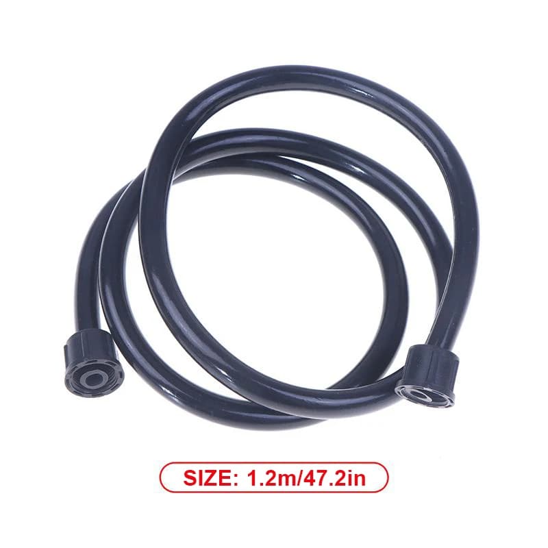 Tubo di ricambio in PVC per irroratori, diserbanti, irrigazione giardino e nebulizzazione piante, accessori da giardino, tubi da giardino neri