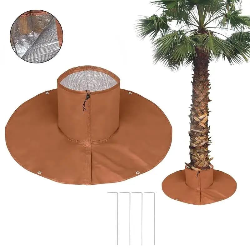 Protezione invernale Palme Borsa protettiva per radici Protezione termica per piante con coulisse Doppio isolamento Riutilizzabile