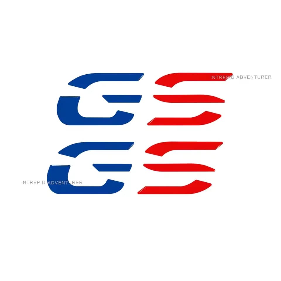 Accessori moto Coperture protettive per serbatoio laterale Kit adesivi in resina 3D impermeabili per logo R 1200 1250 GS Adventure
