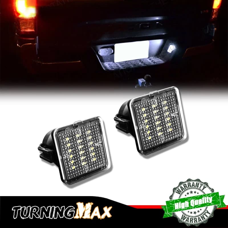 Auto 6000K Bianco LED Numero di Targa Luci di Montaggio Per Toyota Tacoma 2016-2022 Per Toyota Tundra 2014-2021 Senza Errori 12V
