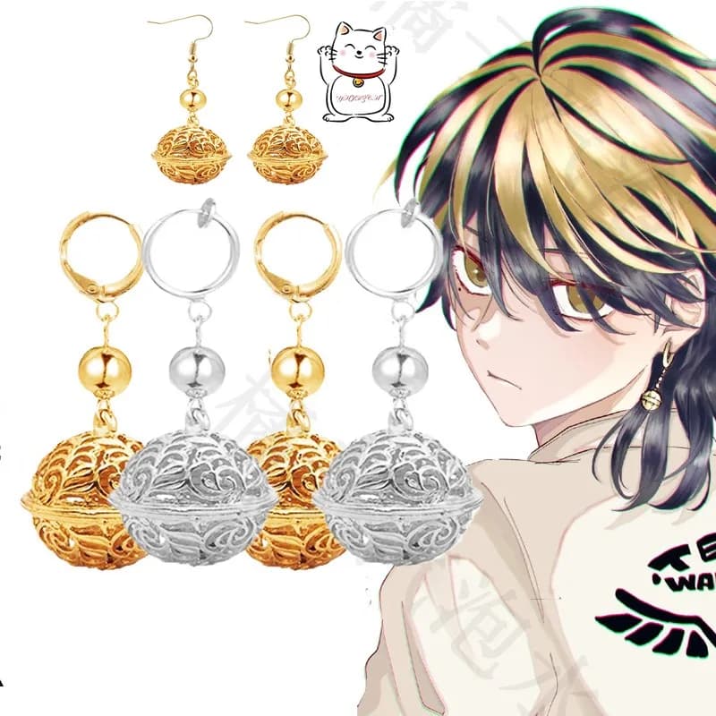 Orecchini a Campana Yugong Yihu per Cosplay Anime, Clip per Orecchie in Oro e Argento, per Halloween, Carnevale e Uso Quotidiano, Vendita Calda