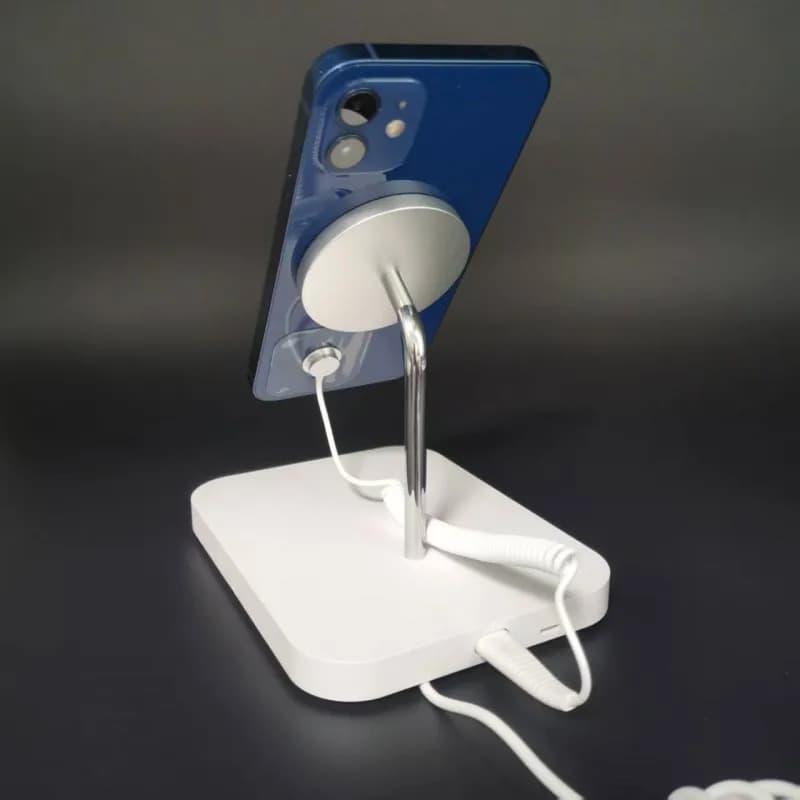 In negozio Display di allarme antifurto Mobile ricarica Wireless espositore di sicurezza antifurto per telefono cellulare per fulmini