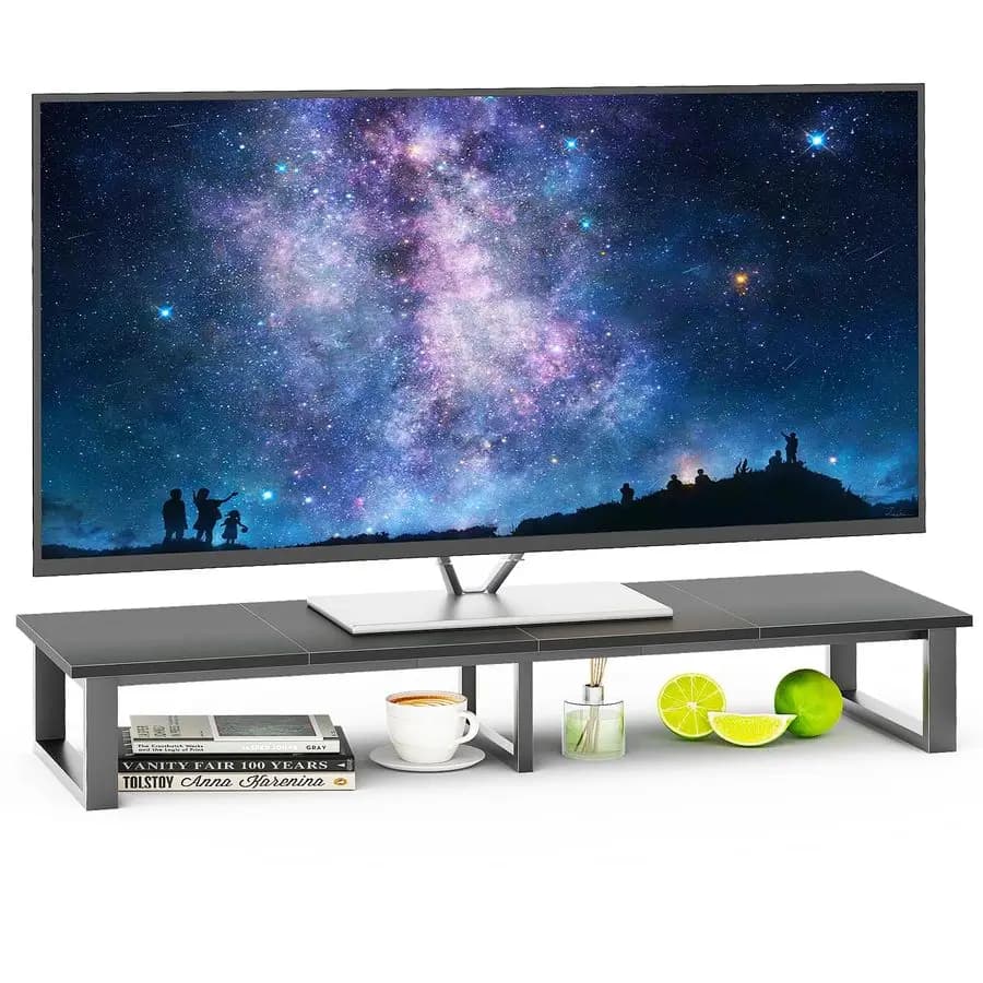 45 inch TV stand for 32-60 inch TV, table support for TV, table support for monitor, computer table for living room, study.