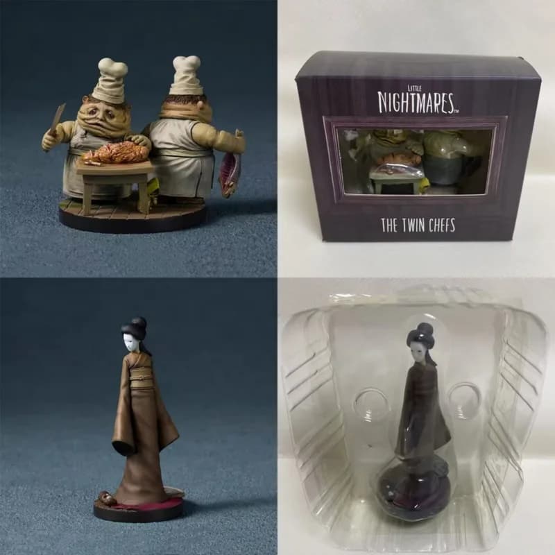 Nuovi piccoli incubi The Lady & The Twin Chefs Modello Statua Action Figures Gioco anime Collezione di periferiche Decorazione Regali per ragazzi