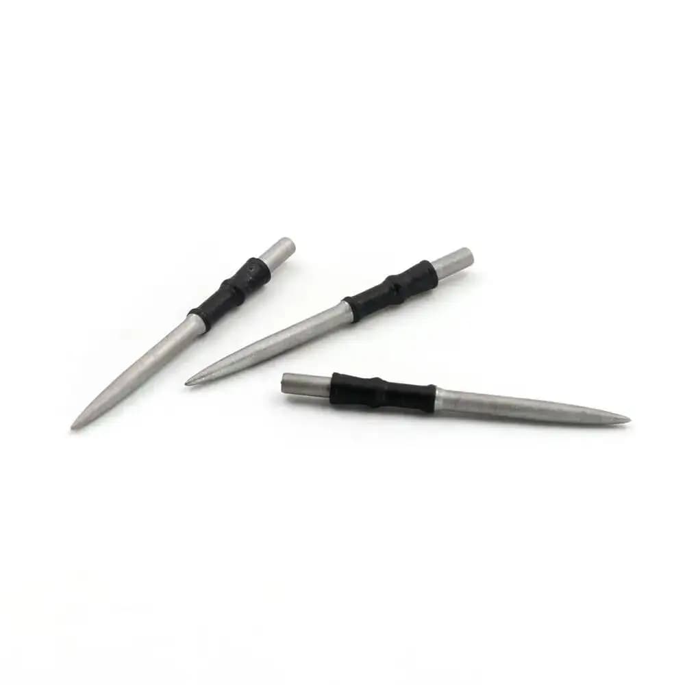 CUESOUL TOUCH POINT II Punte di ricambio in acciaio per freccette, punte in acciaio da 38,81 mm, confezione da 3 pezzi