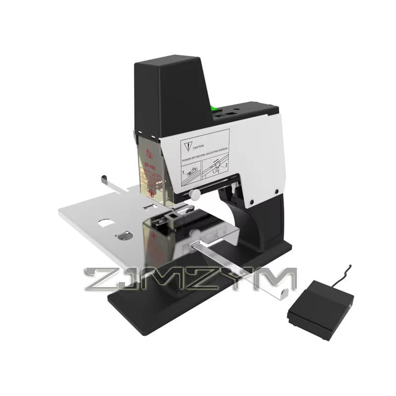 Cucitrice elettrica A3 con cucitura centrale ST-105 Cucitrice per equitazione con rilegatura piatta Album desktop Notebook Ordine Libro Rilegatrice per unghie