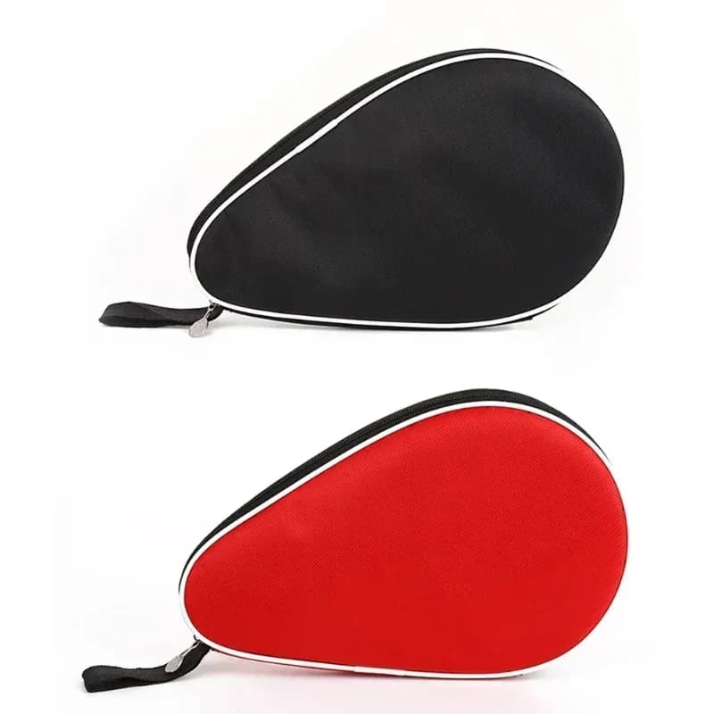 Portable Ping Pong Racket Bag Pumpkin Shape Paddle Box Powder Storage Box Waterproof Ping Pong Racket Cover