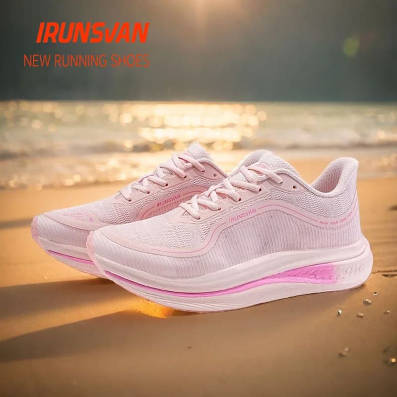 IRUNSVAN Zhufeng Running Shoes with Full Shape Carbon Plate Absorbent Wear Resistant Unisex Man Woman 40121