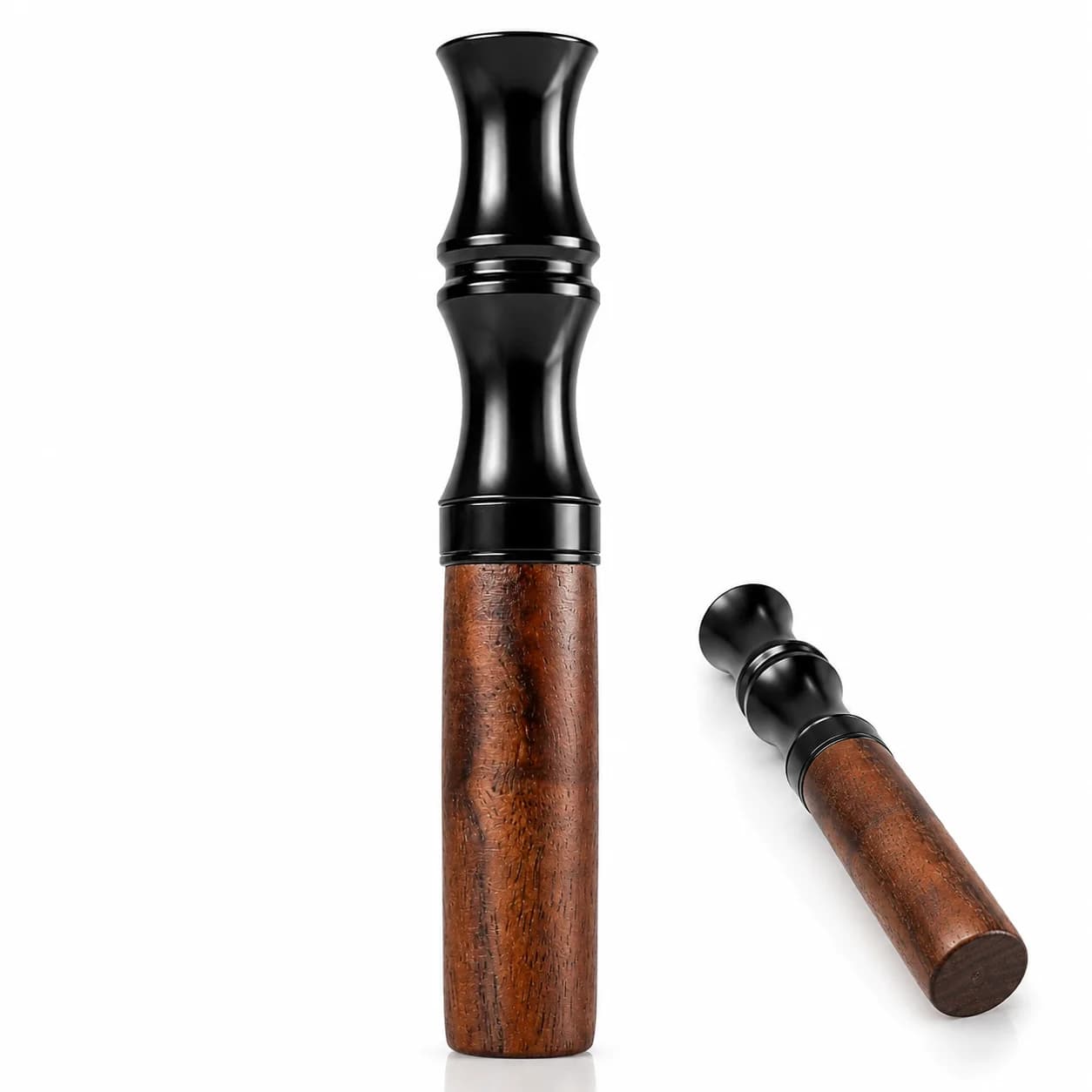 Nicotine-Free Quit Smoking Stick Magnetic Aroma Pod Walnut Wood Habit Tracker Inhaler Stick Set Book Style Smoking Alternative