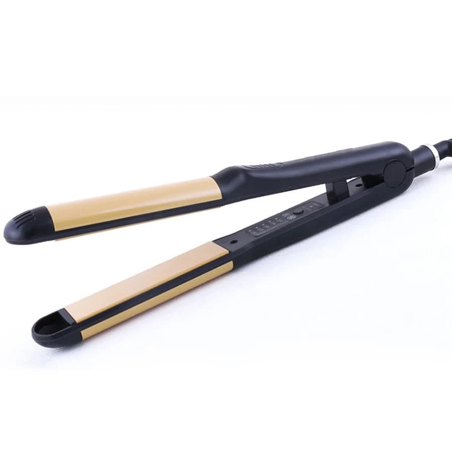Hair ironing plate in plywood, iron curling hair, straight haircut, double-use clip, smooth hair tool, hairdresser