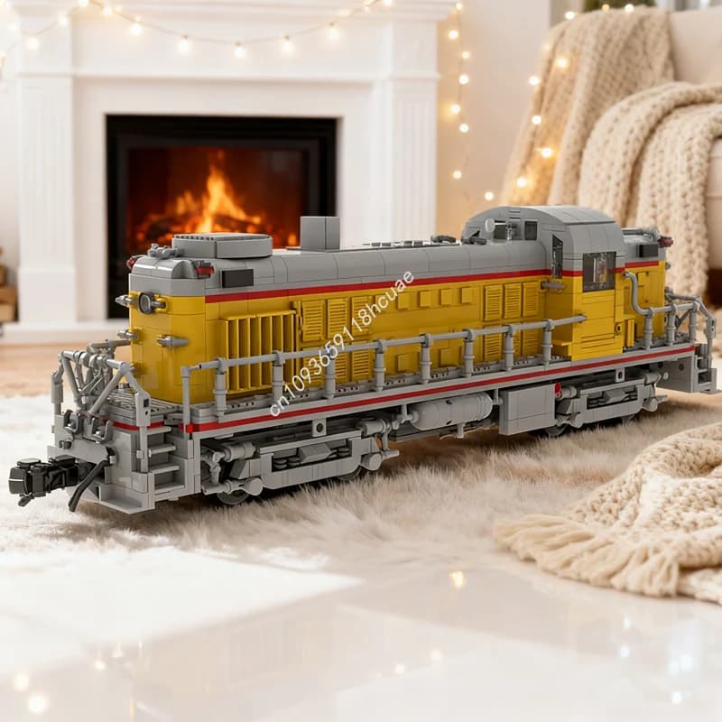 2272 pz MOC Union Pacific Alco RS 2 1 Trained Modello Building Blocks Costruzione Assemblare Regali Di Natale FAI DA TE Giocattolo Creativo Idea
