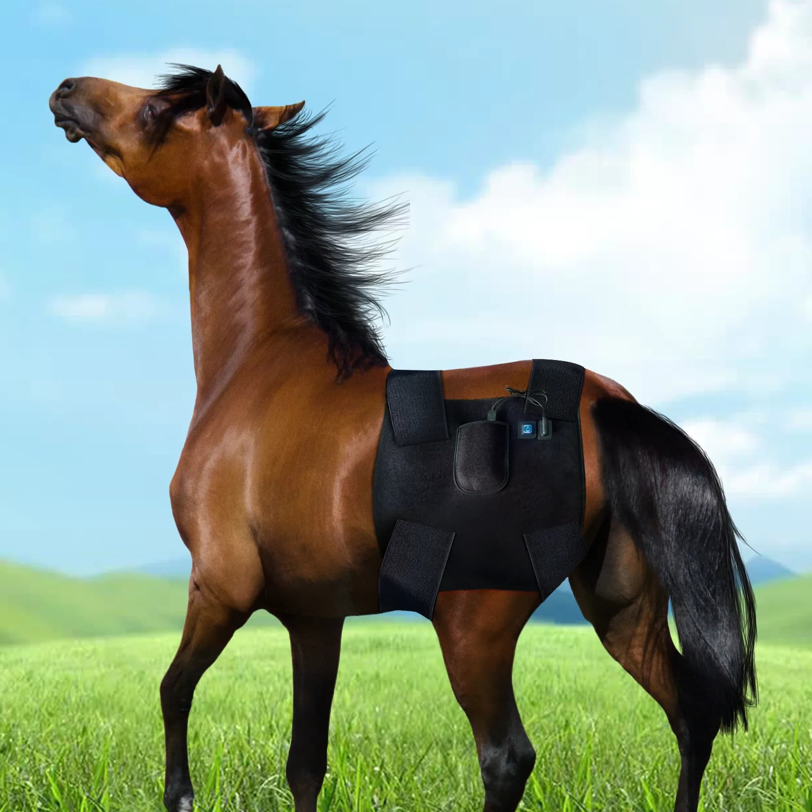 Animal Care Wellness Infrared Heating Pad Red Light Therapy Blanket No EMF Pulsed Professional Physical for Equine Horse