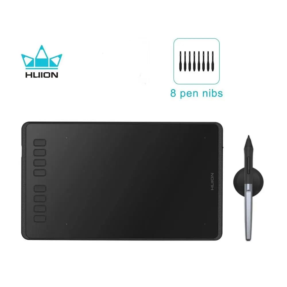 H950P High Quality Smooth Professional Digital Design Graphic Drawing Tablet with Stylus