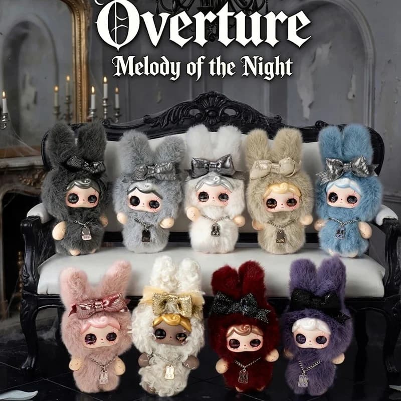 Nuova Serie YUNA Dark Night Prologue: Ciondolo Peluche Blind Box, Ornamento per Borsa, Giocattolo Trendy, Regalo Fatto a Mano