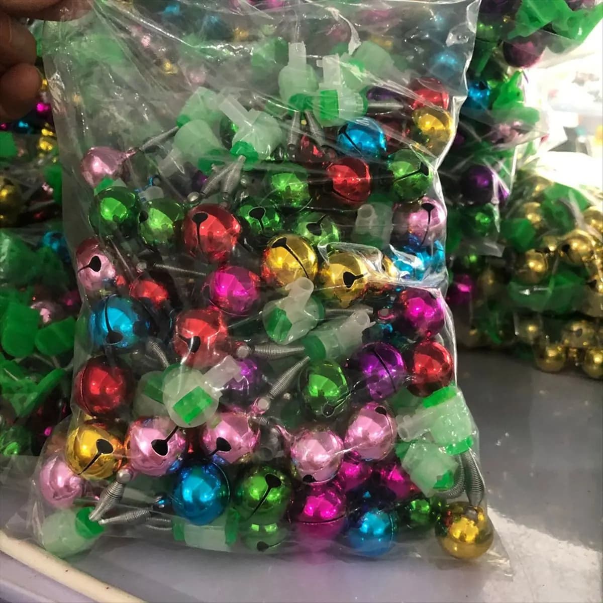 Carefree- Allarme pesca Canna da pesca Campana Morsetto per asta Punta Campana Accessori per la pesca Campana in metallo per esterni