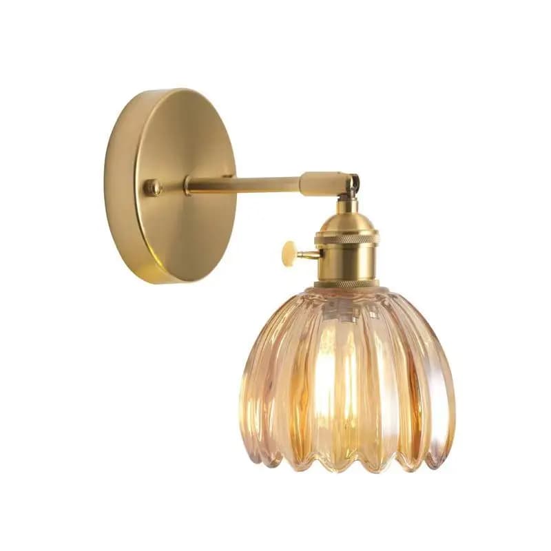 E27/E26 glass wall lamp Nordic hallway corridor bedside bathroom mirror front light fixture