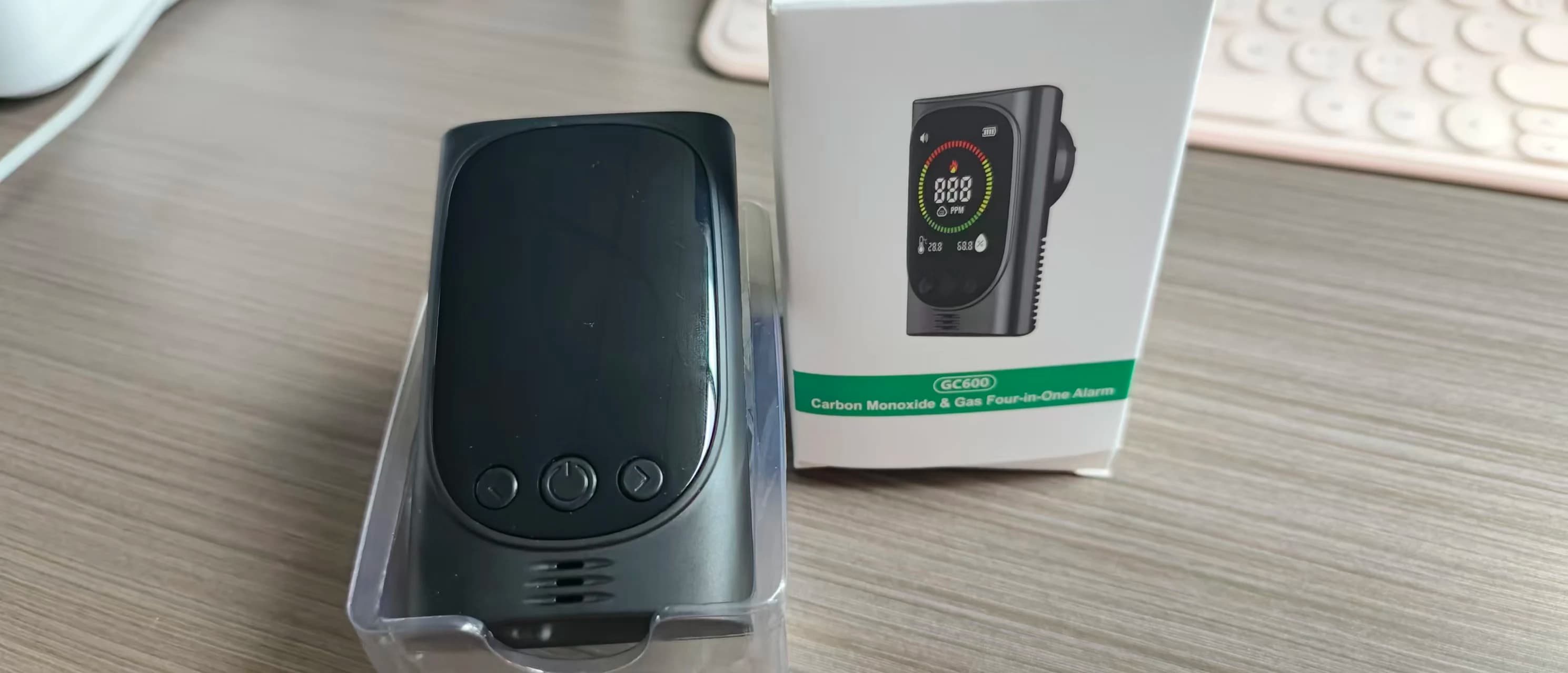 home Air Quality Detector Portable Carbon Monoxide Alarm Anti Poisoning Monitoring Leak Detection Device Display Analyzer Tools