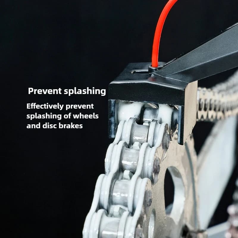 Lubricant applicator for Motorcycle Chain Without Disorder, Spray Tool for Cleaning and Lubricating the Chain for Motorcyclists